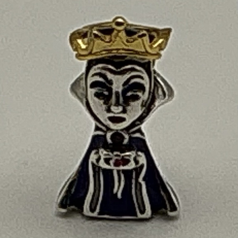 Pandora Disney Villains Evil Queen Charm 14K Gold Plated S925 764380C01